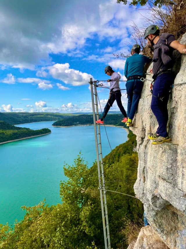 Canyoning dans le Jura Semine