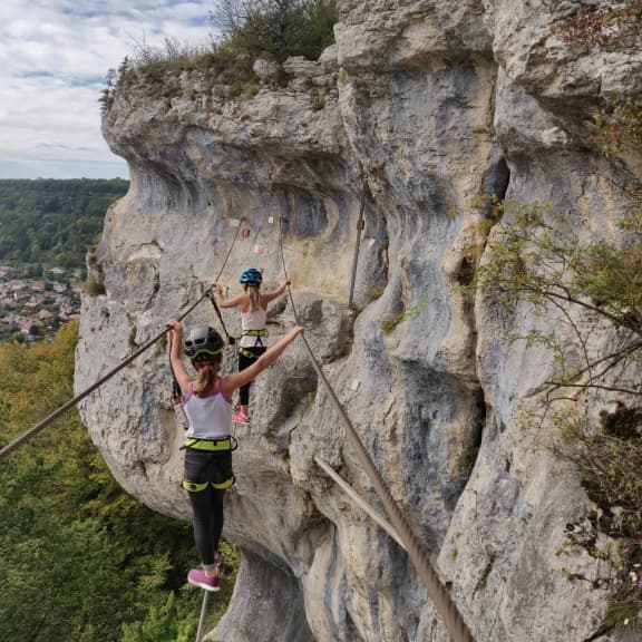 Via ferrata ornans doubs